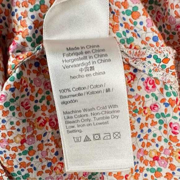 LIBERTY FABRIC x J. CREW V-neck Beach Tunic in Liberty Eloise floral - Picture 9 of 12